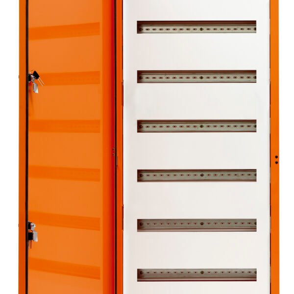 Enclosure Din Mount Orange 1800x600x230
