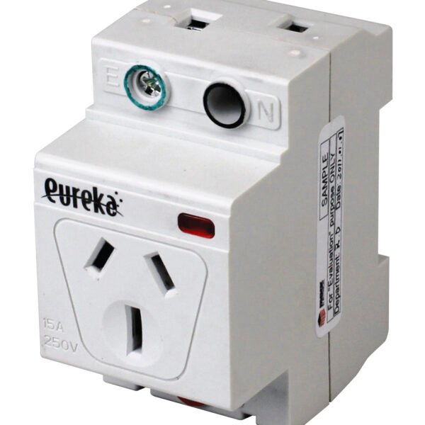 GPO Din Mount 15A Double Pole Auto switched