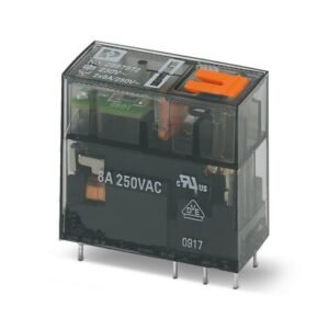 Relay 2 pole 240VAC DPDT 8A to suit RIF-1 base