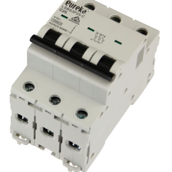 MCB EUREKA 3 Pole 40A C Curve 10kA