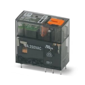 Relay 2 pole 24VAC DPDT 8A to suit RIF-1 base