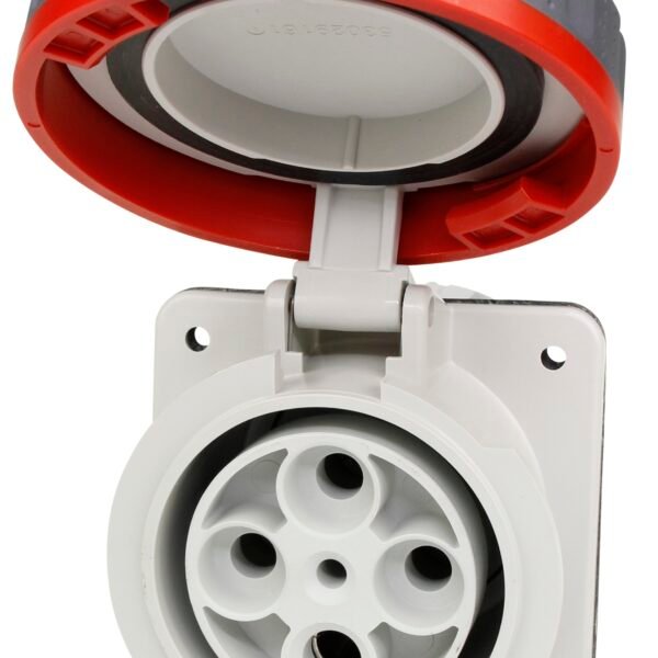 Panel Mount Sockets 125A 415V 3P+E