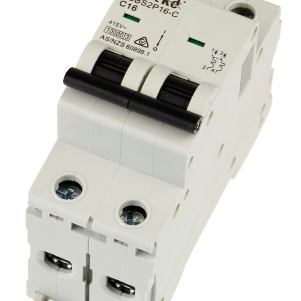 MCB EUREKA 2 Pole 50A D Curve 10kA