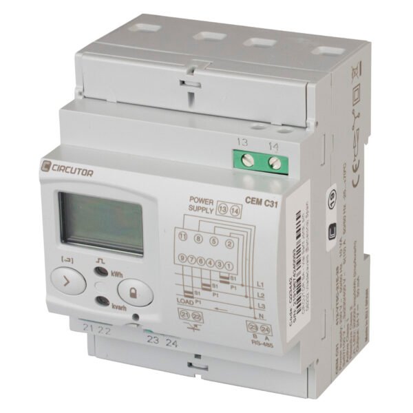 kWh Meter 3phase Direct Rs485 MODBUS 54mm