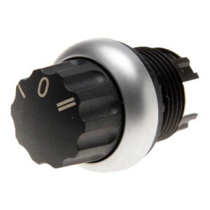 Selector Switch Rotary Head 2 Pos Spring Ret 40Deg