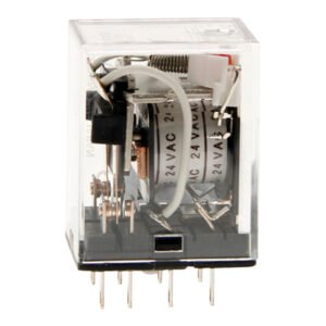 Relay Square Pin 4 Pole 24VAC 14 Pin 10A with LED