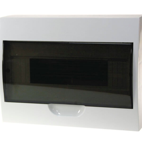 Load Centre 36 Pole Surface Mount Door Transparent
