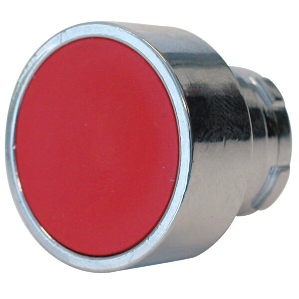 Pushbutton Red spring return