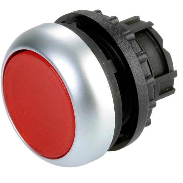 Pushbutton Illuminated Spring Return Red