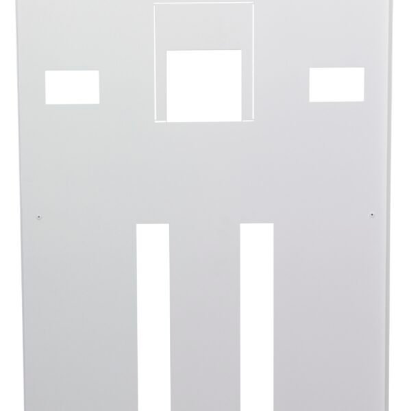 Escutcheon  White MCCB m/sw 60 pole