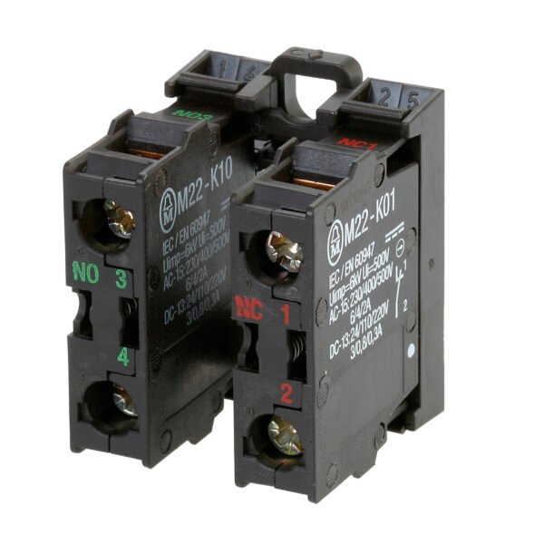 Contact Block with Adaptor 1N/O 1 N/C