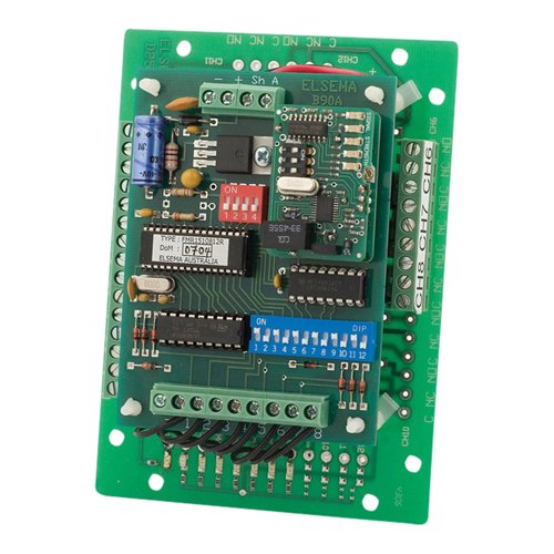 Receiver-8 Channel Relay Output-Supply11-28vac-dc