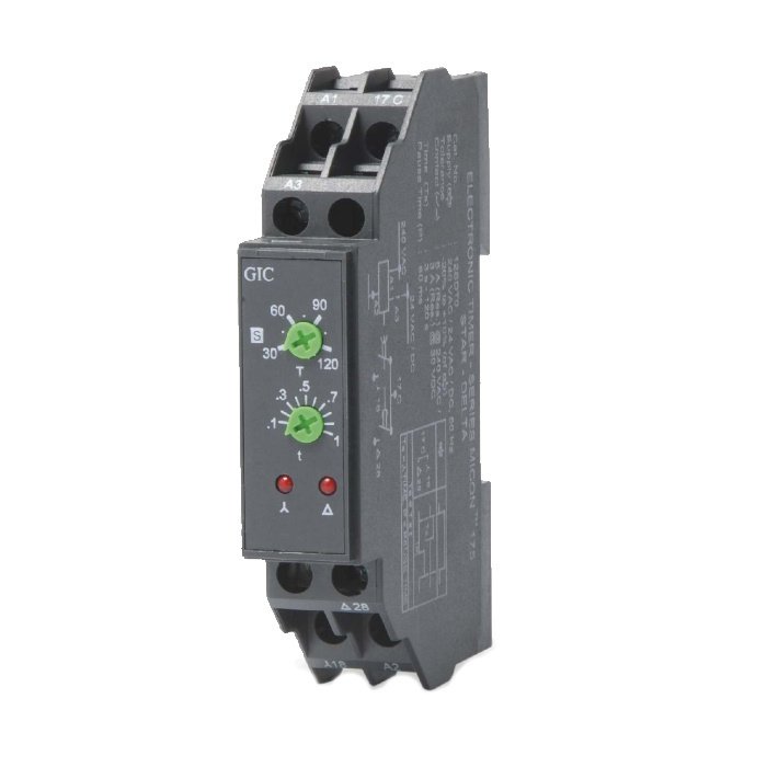 Timing Relay Star Delta Timer 3-30Sec 240-415VAC