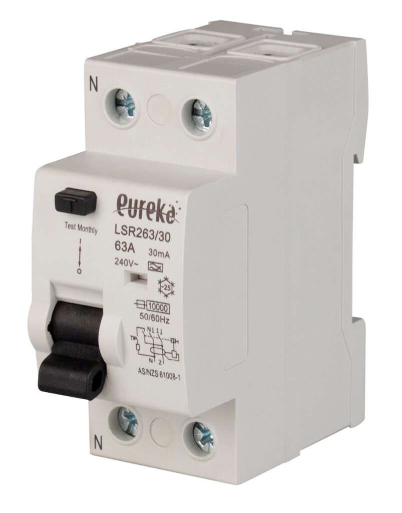 RCD EUREKA 2 Pole 40A 30mA Type A