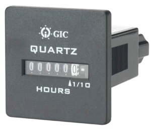 Hour Run Meter Square Face 90-264VAC