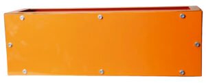 Enclosure Accessory Gland Plate Mild Steel Orange