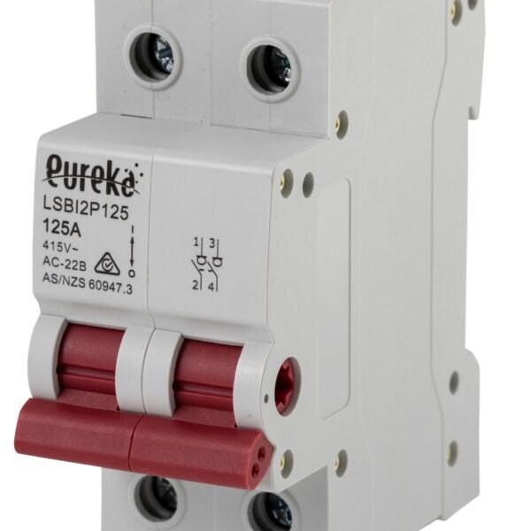 Isolator EUREKA Din Mount 2 Pole 63A