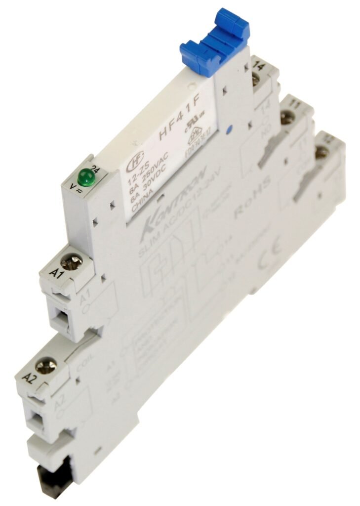 Relay and Base Ultraslim 6A, 240VAC