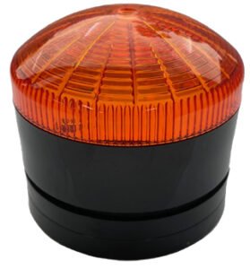 Strobe Light LED Amber IP65 12-24VAC/DC