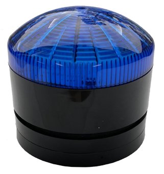 Strobe Light LED Blue IP65 110-220VAC