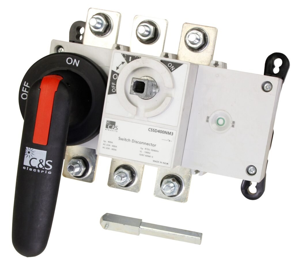 Load Break Switch c/w handle, shaft 3 pole 315A