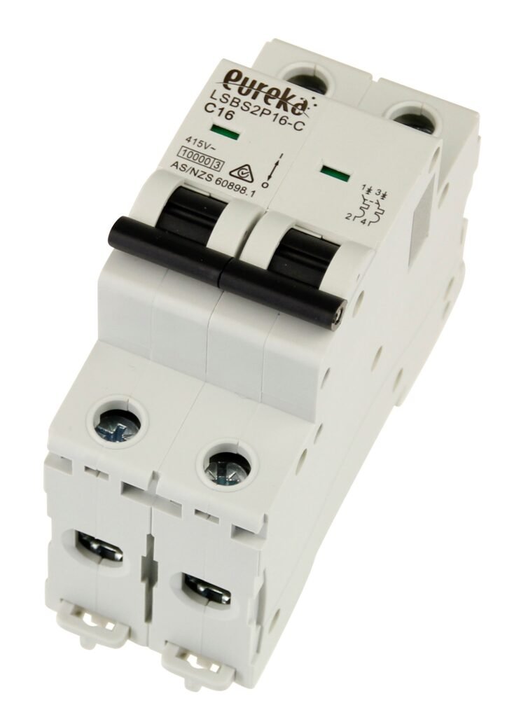 MCB EUREKA 2 Pole 40A C Curve 10kA