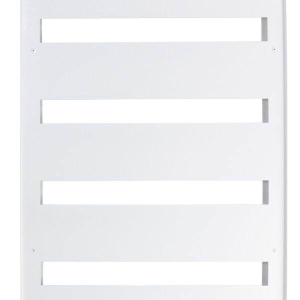 Escutcheon White Din Type 8x25Poles
