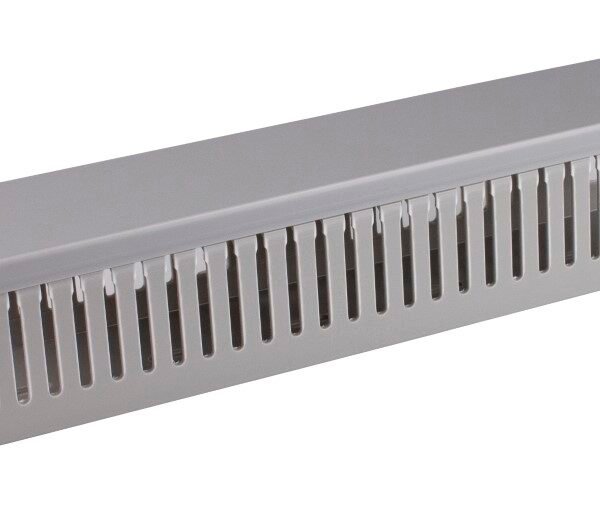 Slotted Duct Small Finger with Grey Lid 25x60