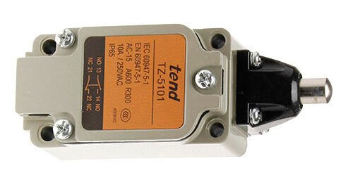Limit Switch 10A 1P65 Button Plunger