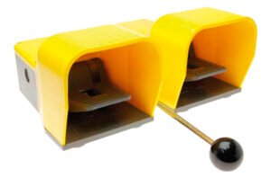 Foot Switch Plastic 240V 10A IP65 Dual Switch