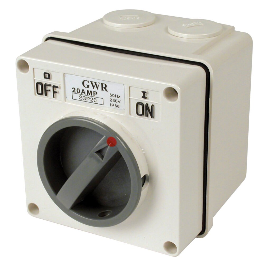 Isolator Switch 3 Pole 32A IP66