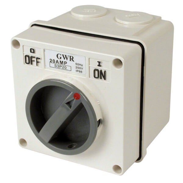Isolator Switch 3 Pole 32A IP66