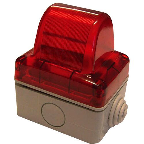 Indicator Light 240VAC Red Requires E14 Lamp
