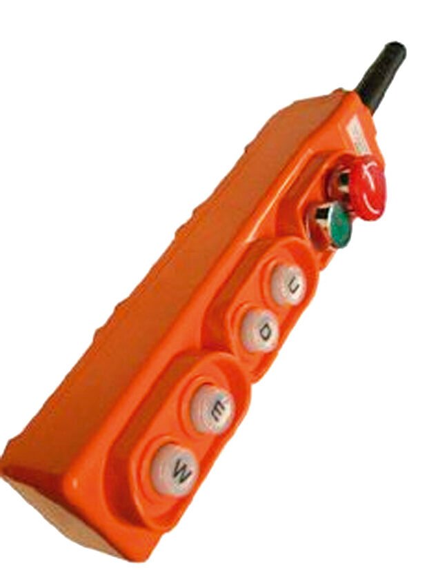 Hoist Switch Waterproof 4 Button - Emergency Stop