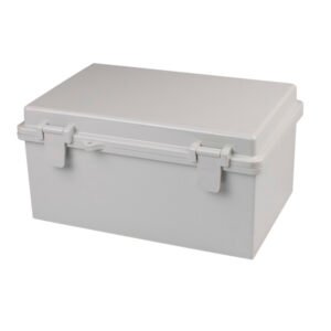 Enclosure Poly Grey Body - Hinged lid 530x630x185