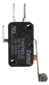 Compact Micro Switch 16A 27mm Roll Lever Actuator