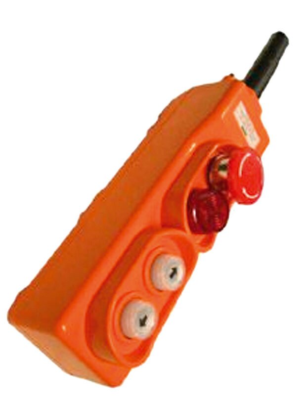Hoist Switch Waterproof 2 Button - Emergency Stop