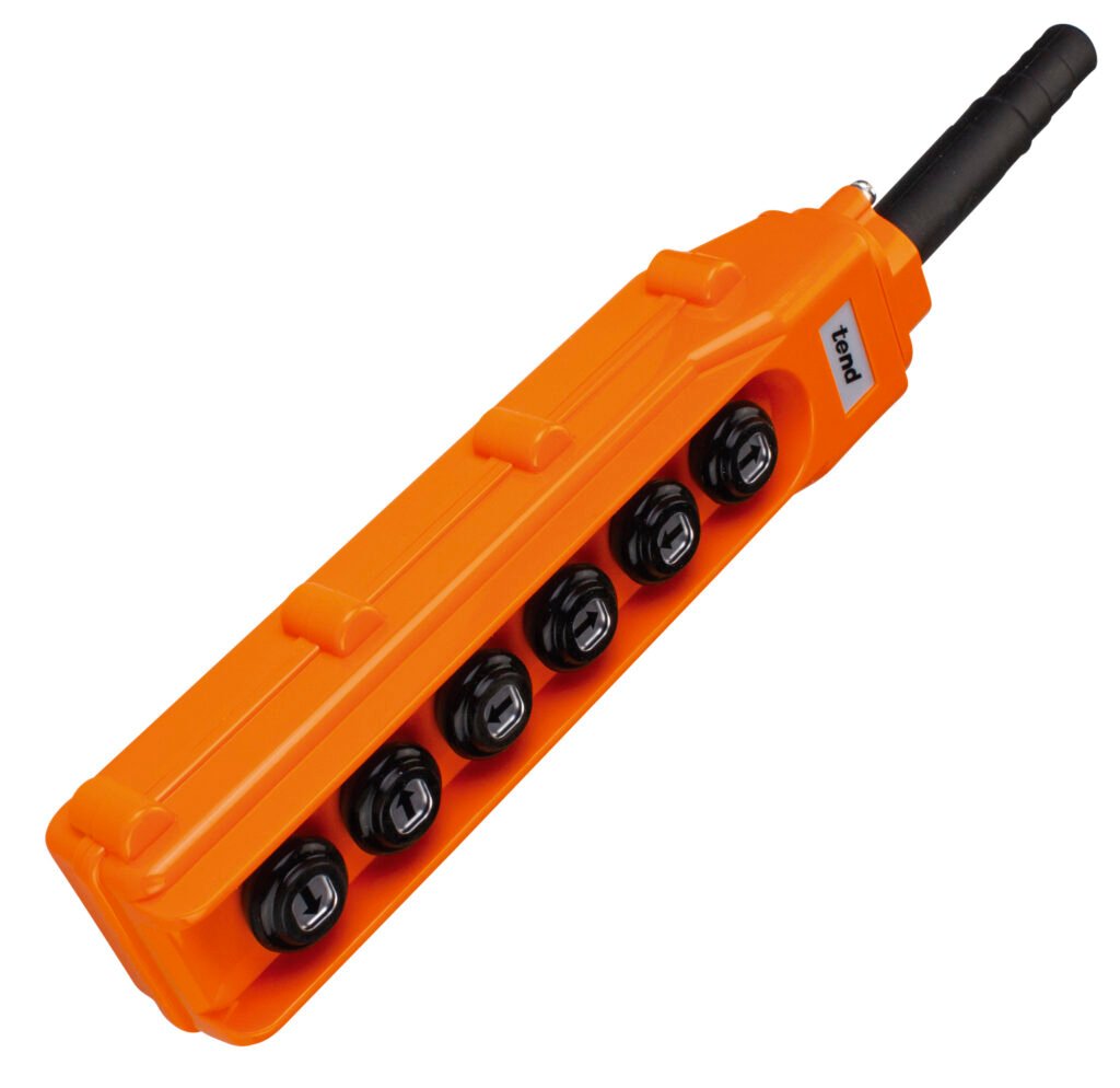 Hoist Switch Waterproof 6 Button - Single Speed