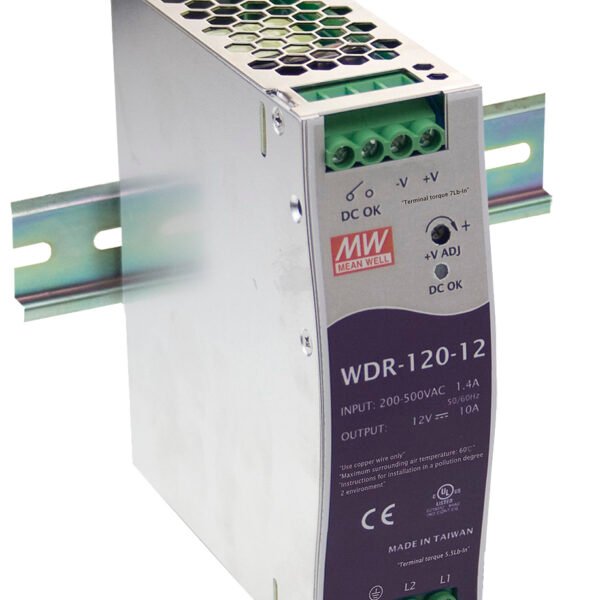 Power Supply 180-550VAC In 24VDC  20A Out 480 W