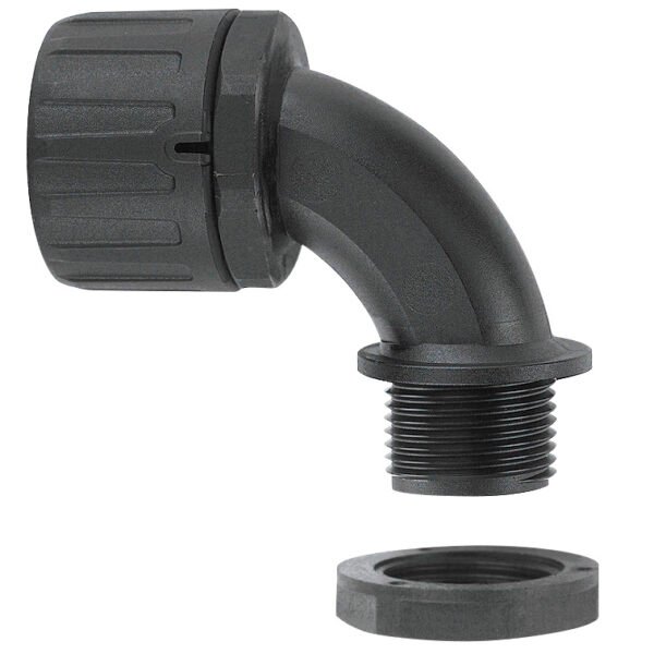 Conduit Fitting 90 Degree 21 mm 20 Thread IP66
