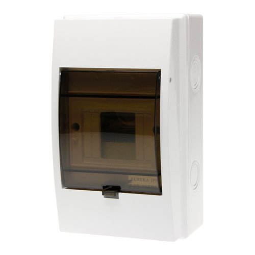 Load Centre 4 Pole Surface Mnt White 215x100x126