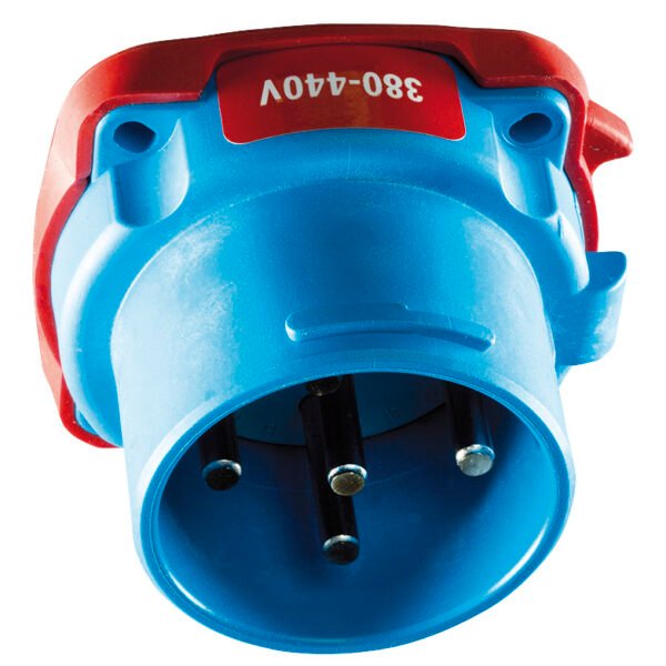 Socket Poly DSN6 32A 220 / 440V 3P+N+E Inlet