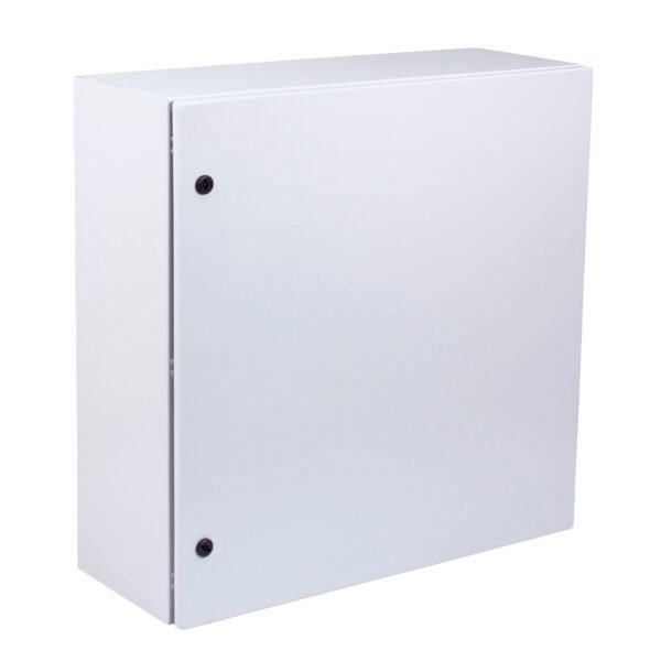 Enclosure Mild Steel RAL7035 Grey 600x500x250