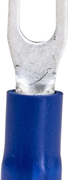 Spade Termi Blue 1.5-2.5mm  3.5mm Stu 27A 100 PKT