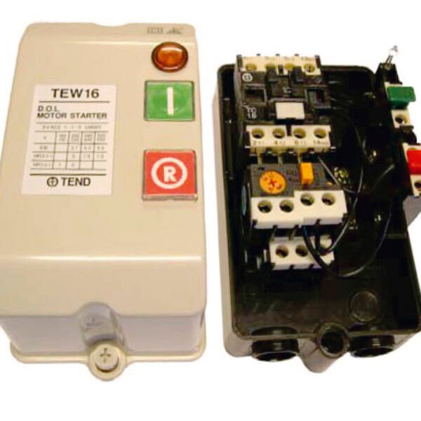 DOL Starter Tend 5.5kW 5A Overload 240VAC