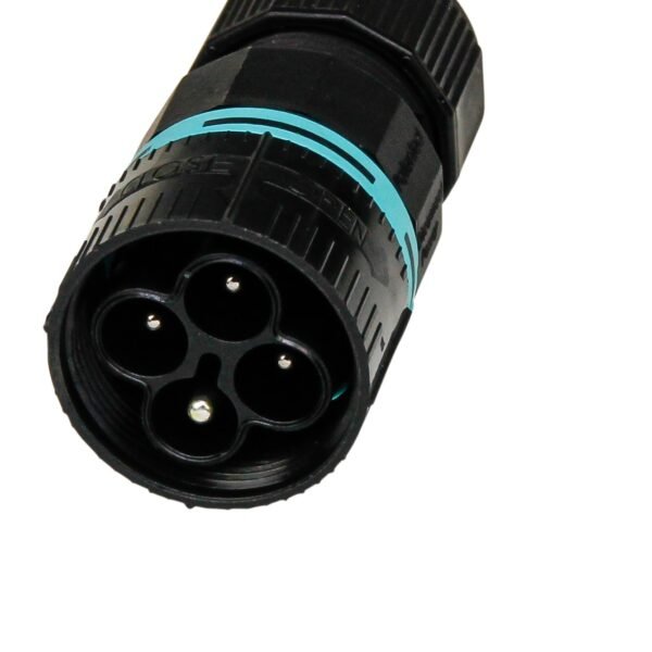 Inline Male Plug 4P23mm Diax85mm 0.5mm-4.0mm 17.5A