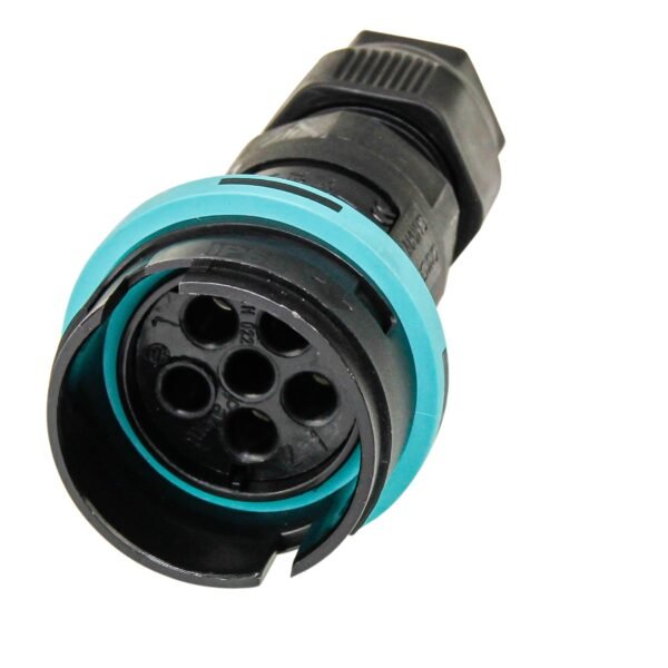 Inline Male Plug 5P36.5mm Dx70mm 0.5mm-4.0mm 17.5A
