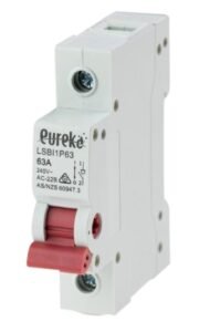 MCB EUREKA 2 Pole 20A D Curve 10kA