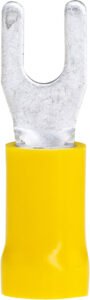 Spade Ter Yellow 2.5-6.0mm 3.5mm Stu 48A 100 PKT