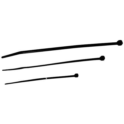 Cable Ties Black 300 x 4.8mm Pkt 100